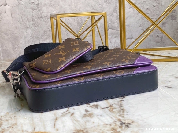 Official oldcobbler TRIO LOUIS MESSENGER VUITTON 0725